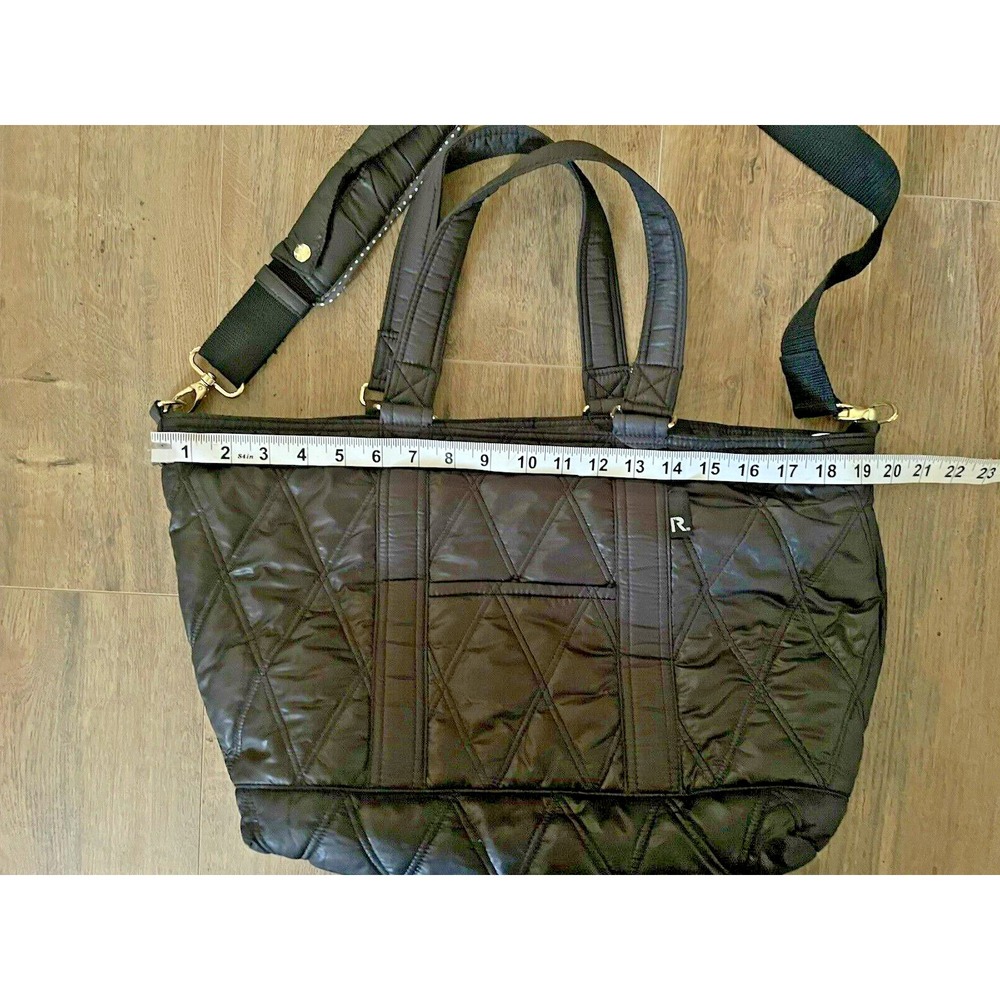 Mammy Roo Diaper Handbag Crossbody Shoulder Bag Black Many Pockets - Picture 14 of 16